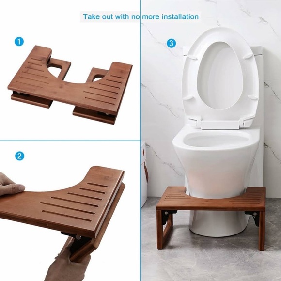 Bamboo Toilet stool - Picture 5 of 5